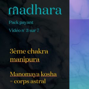 Vidéo yoga - chakra n°3 - manipura